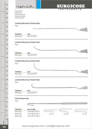 PROBES, COTTON APPLICATORS, SPATULAS [SURGICOSE] | PDF