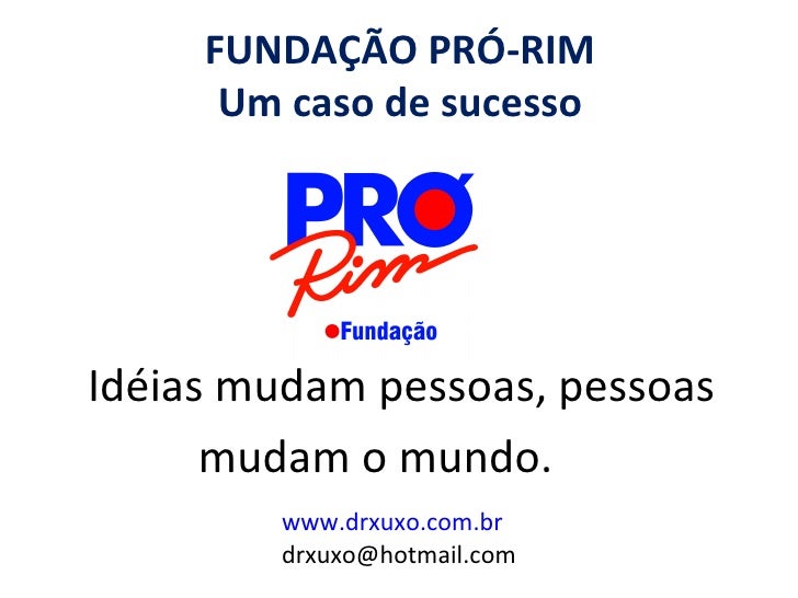 Pro rim cursos