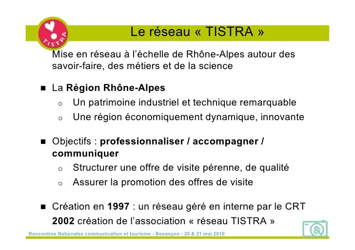 Pr Sentation R Seau Tistra Besancon 21 05 2010 - 