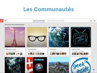 Les Communautés

18

 