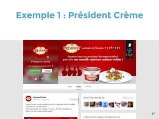 Exemple 1 : Président Crème

27

 