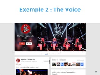 Exemple 2 : The Voice

30

 