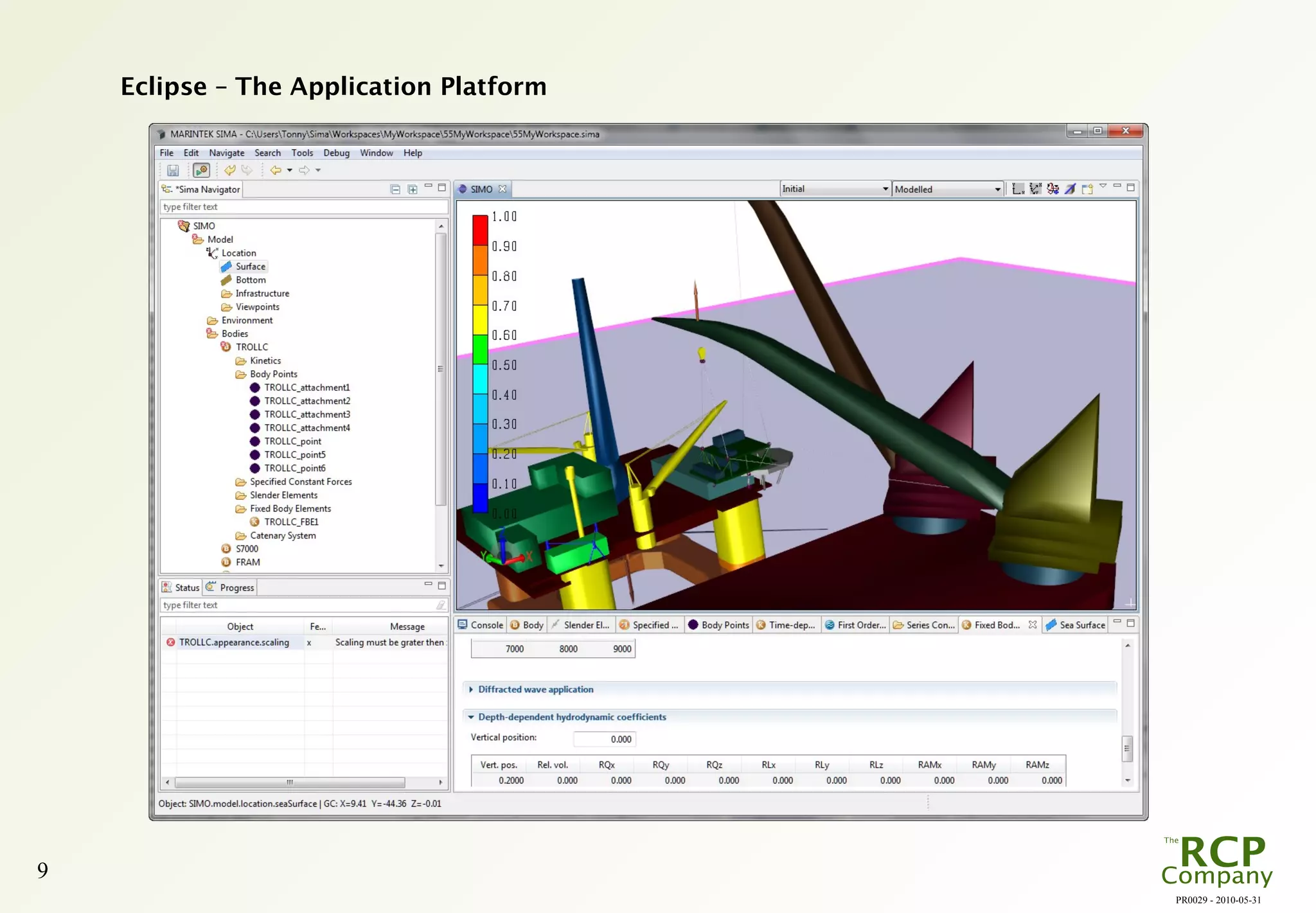 PR0029 - 2010-05-31
9
Eclipse – The Application Platform
 