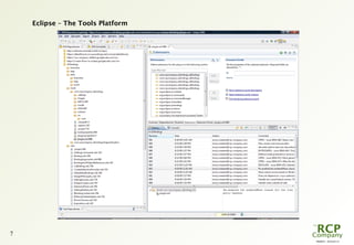PR0029 - 2010-05-31
7
Eclipse – The Tools Platform
 