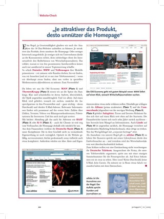 Website-Check




                              „Je attraktiver das Produkt,
                            desto unnützer di...