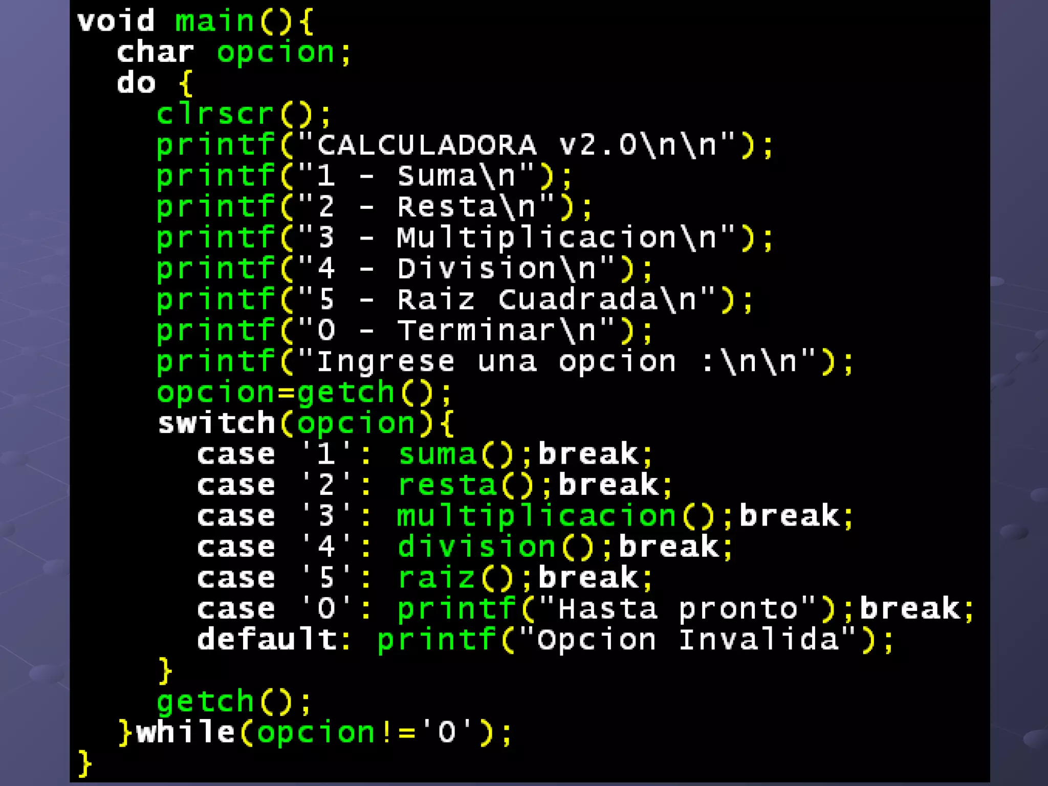 Pr106 funcionesdefinicion variables