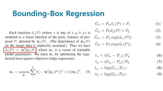 Bounding-Box Regression
 