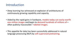 PR-355: Masked Autoencoders Are Scalable Vision Learners | PDF