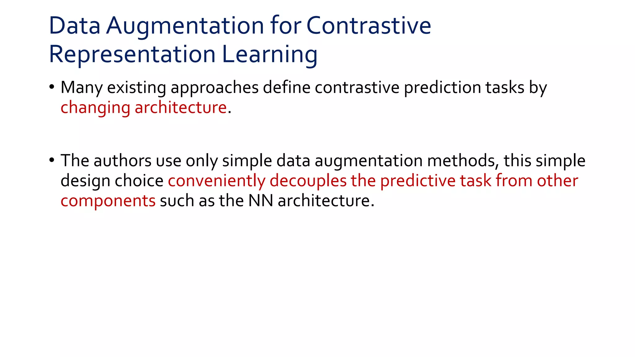 PR-231: A Simple Framework for Contrastive Learning of Visual ...