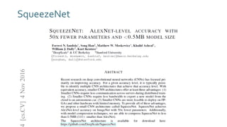 SqueezeNet
 