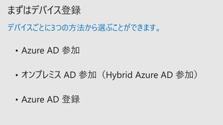 まずはデバイス登録
デバイスごとに3つの方法から選ぶことができます。
 