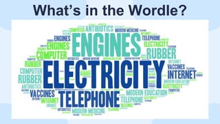 What’s in the Wordle?
 