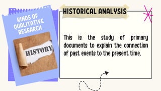 HISTORICAL ANALYSIS
 