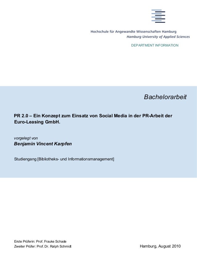 Pr 2 0 Ein Konzept Zum Einsatz Von Social Media Fuer Die Pr Arbeit