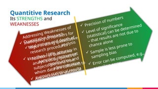 Quantitative Support Comprehensive Introduction to Quantitative Research for Senior High ...