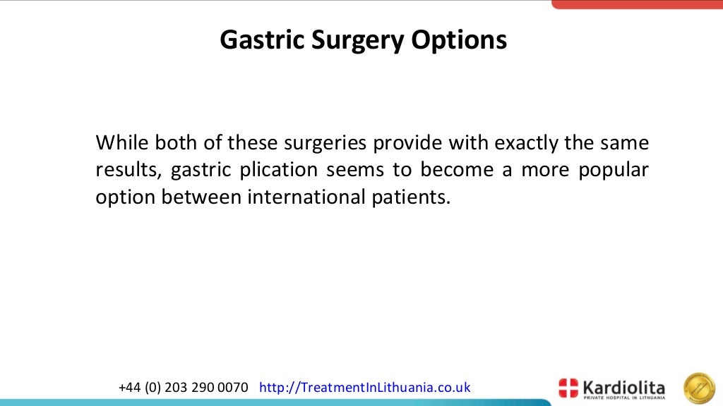 Gastric Sleeve Surgery VS Gastric Plication Surgery Abroad Choosing