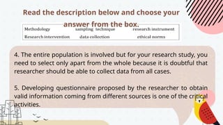 PR2 Quarter 3 – Module 4 The Methods in Quantitative Research.pptx