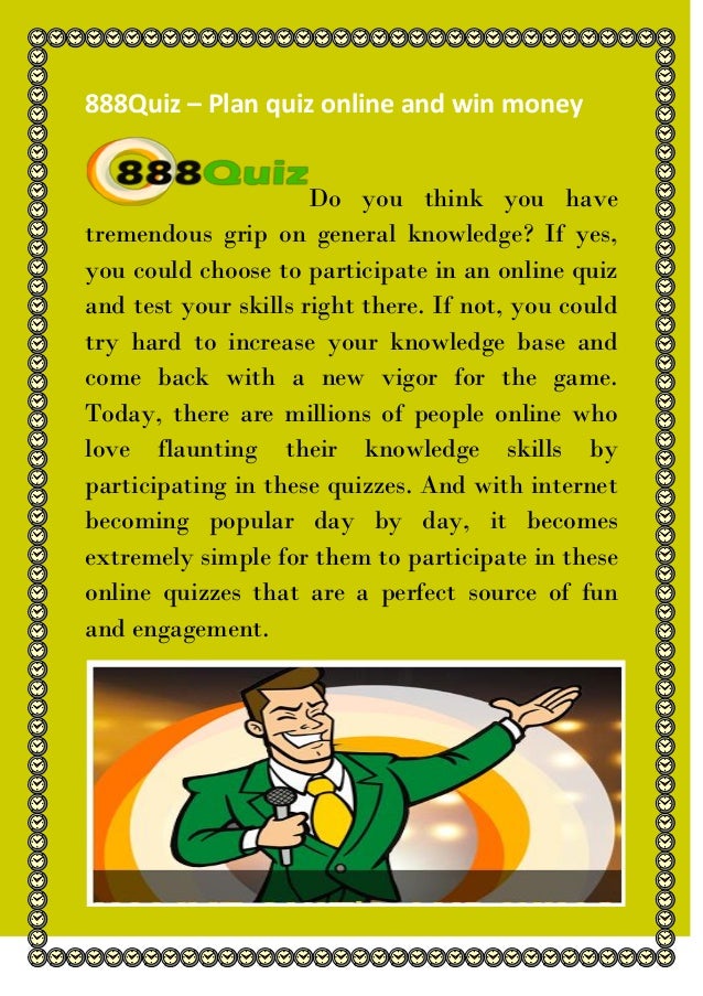 Play Quiz And Win Money Play Quiz And Win Money