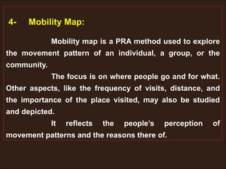 Pra Map Example Ppt on Participatory rural appraisal (PRA) | PPTX