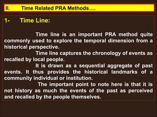 Pra Methods Ismp Ppt on Participatory rural appraisal (PRA) | PPTX