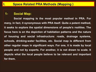 Pra Methods Ismp Ppt on Participatory rural appraisal (PRA) | PPTX