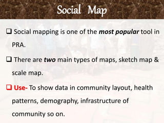 Pra Map Example Participatory Rural Appraisal | PPTX