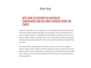 Byte App
 