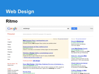 Web Design
Ritmo
 