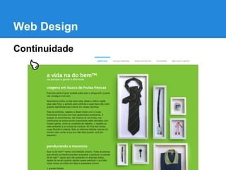 Web Design
Continuidade
 
