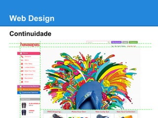Web Design
Continuidade
 