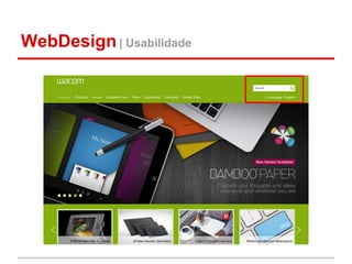 WebDesign | Usabilidade
 