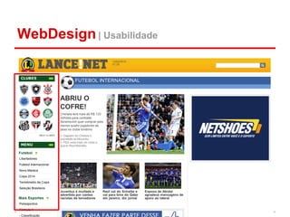 WebDesign | Usabilidade
 