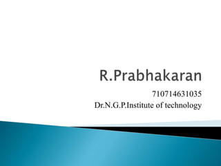 710714631035
Dr.N.G.P.Institute of technology
 