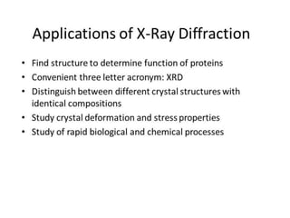 Prabhakar singh  ii sem-paper v-x ray diffraction