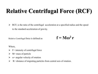 Rcf Rotation Speed Prabhakar singh ii sem-unit i-microscopy and centrifugation | PDF