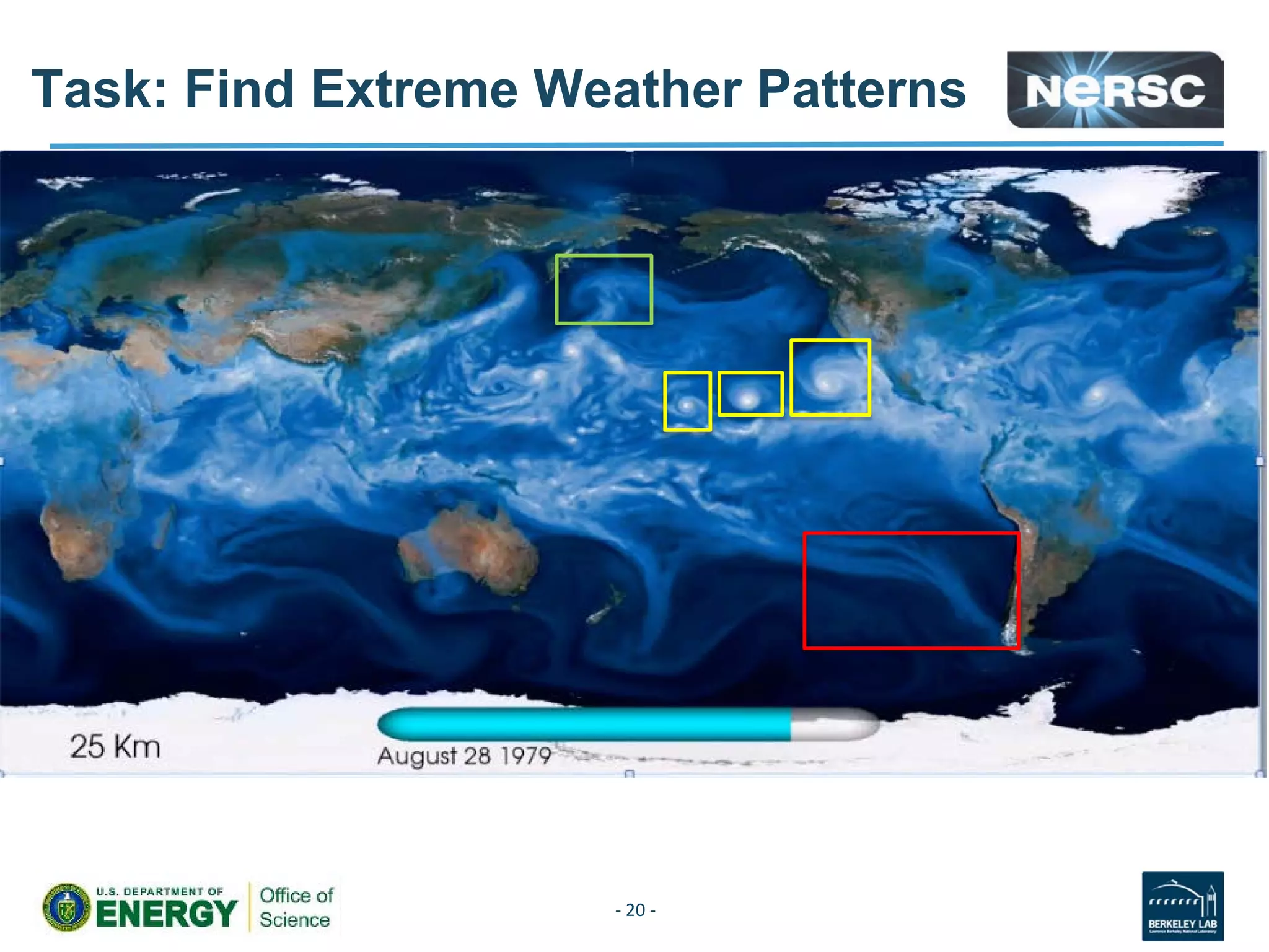 - 20 -
Task: Find Extreme Weather Patterns
 