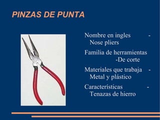 Materiales que trabaja