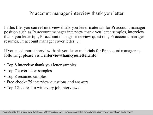 sales account manager interview questions