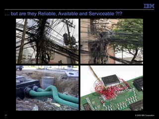… but are they Reliable, Available and Serviceable ?!?




11                                                       © 2009 IBM Corporation
 