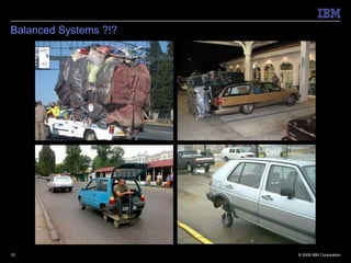Balanced Systems ?!?




10                     © 2009 IBM Corporation
 