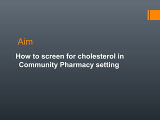 Cholesterol Screening | PPT