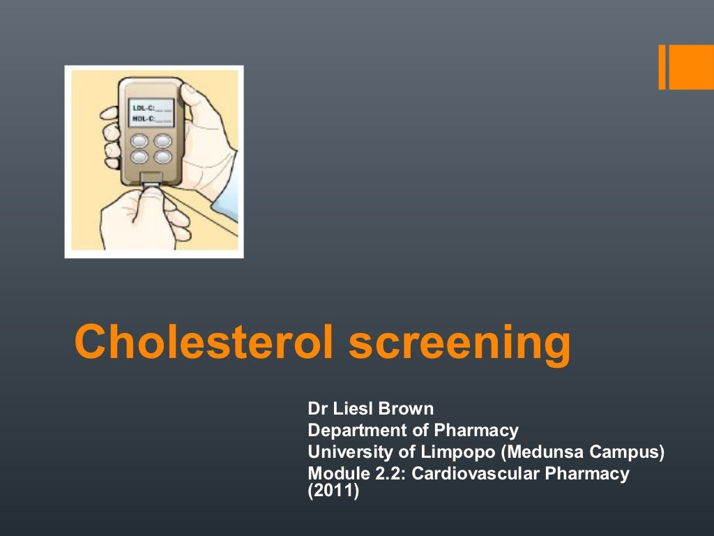 Cholesterol Screening