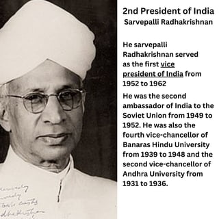 pracharhub.in is presenting information of all president of India | PDF
