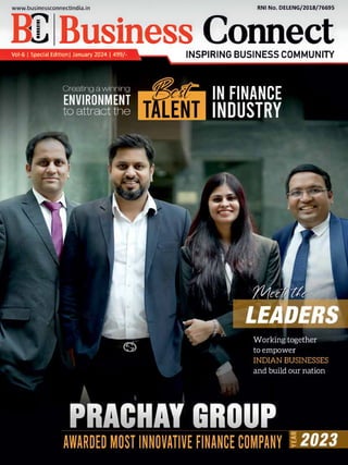 www.businessconnectindia.in | Vol. 6 | Special Edition January 2024 INDIA
1
 