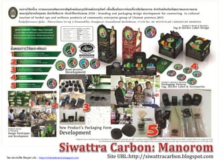 Site URL:http://siwattracarbon.blogspot.comโดย ผศ.ประชิด ทิณบุตร URL : http://chainatbrand.blogspot.com
 
