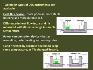 DIFFERENTIAL THERMAL ANALYSIS & DIFFERENTIAL SCANNING CALORIMETRY | PPTX