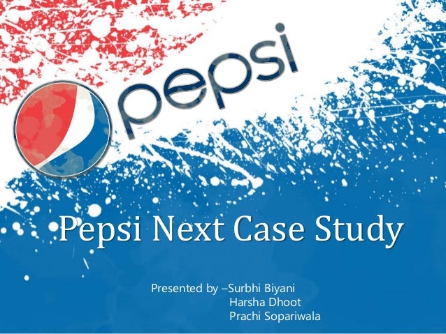 Pepsico case study analysis image
