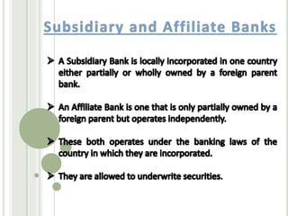 International Banking