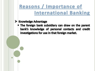 International Banking