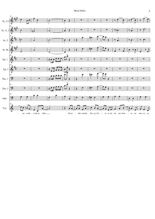 &
&
&
&
&
&
?
?
?
&
##
#
##
#
##
##
#
##
##
Sx. A.1
Sx. A. 2
Sx. T.
Sx. Bt.
Tpt. 1
Tpt. 2
Tbn. 1
Tbn. 2
tuba
Voz
39
œ œ œ
39
˙
39
˙n
39
˙
39
∑
39
∑
39
∑
39
∑
39
œ œ
39
œ œ œb œ
res re du
œ œ
˙n
˙
˙
∑
∑
∑
∑
œ œ
œ œ
œ
zi da ao chão,
˙
˙
˙
˙
≈ œ œ œ œ œ
≈
œ œ œ œ œ
≈
œ œ œ œ œ
≈ œ œ œ œ œ
œ
œ
˙
œ Œ
œ Œ
œ Œ
œ
Œ
œ œ>
Œ
œ œ>
Œ
œ œ>
Œ
œ œ>
Œ
œ
œ
Œ œ œ
Pra ci
∑
∑
Œ
œ
Œ œ
∑
∑
Œ
œ
Œ œ
œ œ
œ œ œ œ
nha mi nha
∑
∑
.œ# J
œ
.œ# J
œ
∑
∑
.œ#
J
œ
.œ# J
œ
œ# œ
œ œ œ
Pra ça On
∑
∑
œ œ
Œ
œ œ Œ
∑
∑
œ œ
Œ
œ œ Œ
œ œ
œ œ œ œ
ze, te da
‰ œ
J
œ
‰ .œb
‰ .œ
œ ‰ j
œ
∑
∑
∑
∑
œ œ
œ œ œ
rei um bron
‰ œ
J
œ
‰ .œ
‰ .œ
œ ‰
J
œ
∑
∑
∑
∑
œ œ
J
œ œ j
œ
ze no
‰
œ
J
œ
‰ .œ
‰ .œ
œ
‰ j
œ
∑
∑
∑
∑
œ œ
j
œ œ j
œ
meu co ra- - - - - - - - - - - - -
5PRACINHA
 